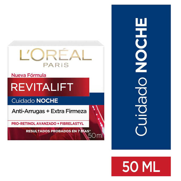 L'Oreal Paris Revitalift Night Cream 50ml / 1.69fl Oz for Younger-Looking Skin