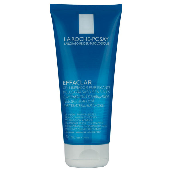 La Roche Posay Effaclar Gel Oily Skin (200Ml / 6.76Fl Oz): Refines Skin Texture, Reduces Pores, Controls Oil, Non-Comedogenic & Hypoallergenic