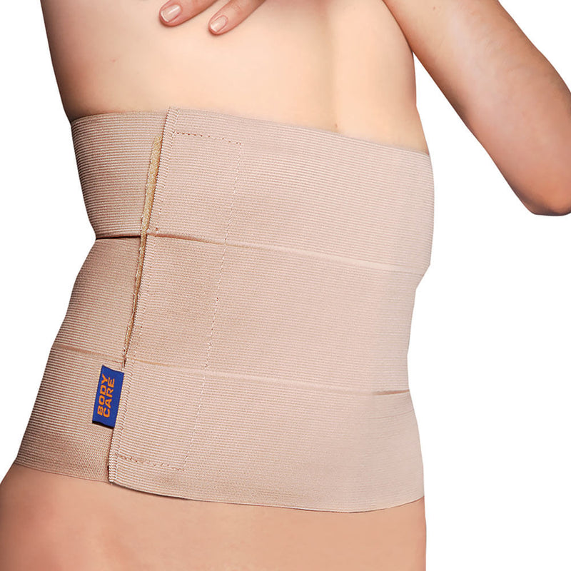 Large 28cm Post-Surgical Elastic Girdle for Body Care with Compression Control, Lumbar Support, and Reinforced Seams