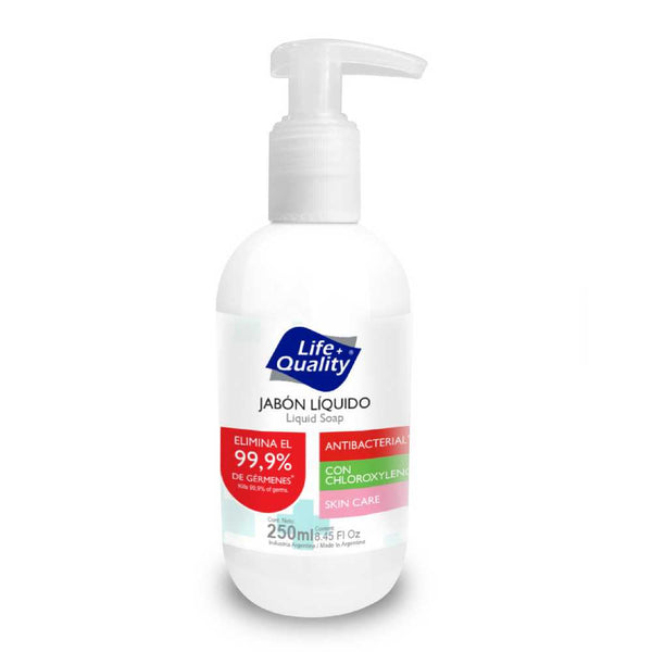 Life Quality Skin Care Liquid Soap - Natural Ingredients, pH Balanced, Suitable for All Skin Types - 8.45 Fl Oz (250ml)