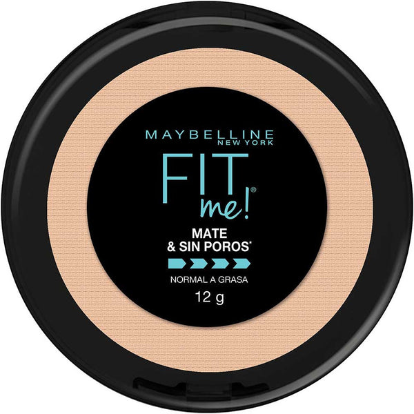 Maybelline Fit Me Matte Compact Powder 310 Sun Beige (12G / 0.42Oz): Oil-free, Natural Minerals, Medium Coverage, Long-lasting
