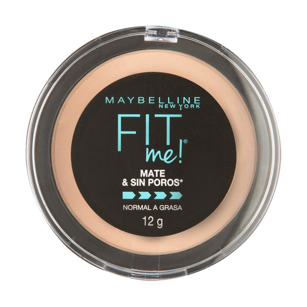 Maybelline Fit Me Matte & Poreless Compact Powder 222 True Beige - Blends Effortlessly for Long-Lasting Natural Finish 12Gr / 0.42Oz