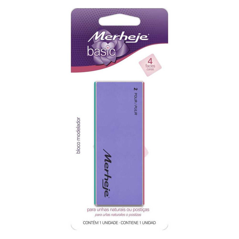 Merheje Basic 00 Nail Polishing Block: High Quality, Durable, Non-Slip & Ergonomic Design