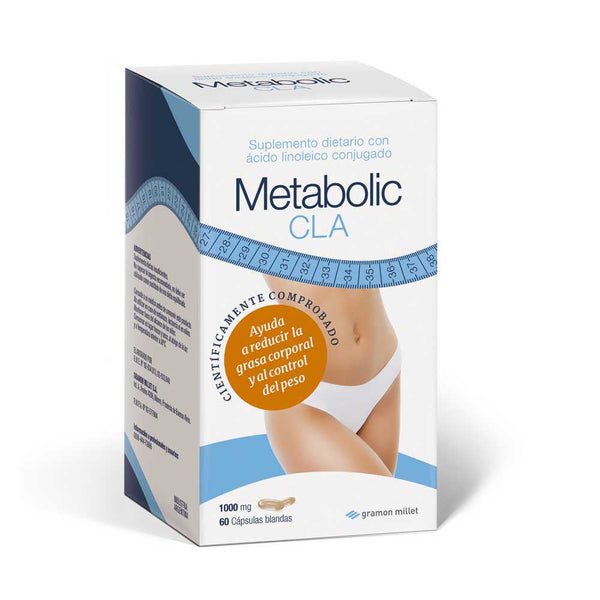 Metabolic Cla: Reduce Body Fat with 60 Tablets of Natural Conjugated Linoleic Acid (CLA) Per Bottle