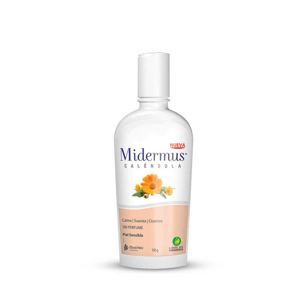 Midermus Calendula Repair Cream Sensitive Skin - 150ml/5.29fl oz - Natural, Paraben-Free, Cruelty-Free