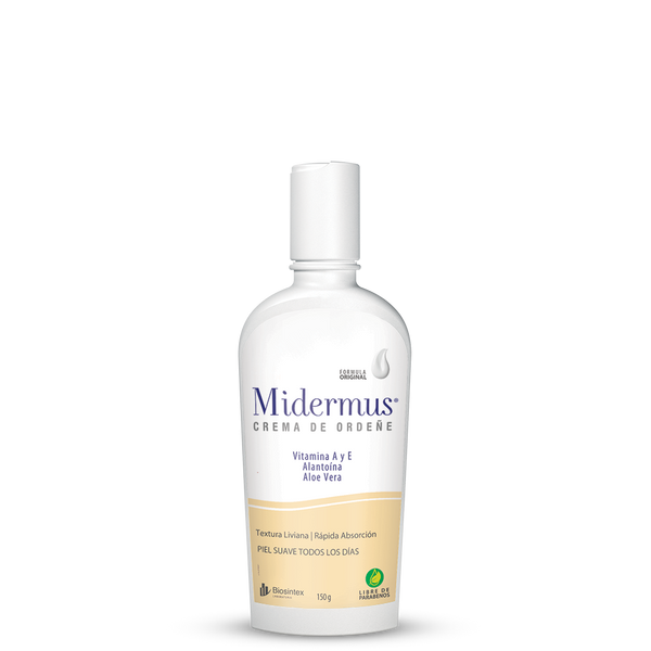 Midermus Milking Cream with Vitamin A&E - 150gr/5.29oz - Natural Ingredients, Antioxidants, & Hydration