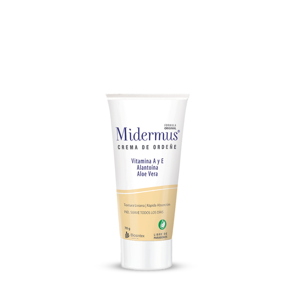 Midermus Milking Cream with Vitamin A&E: Natural Ingredients for Nourishing & Moisturizing Skin (70Gr / 2.36Oz)