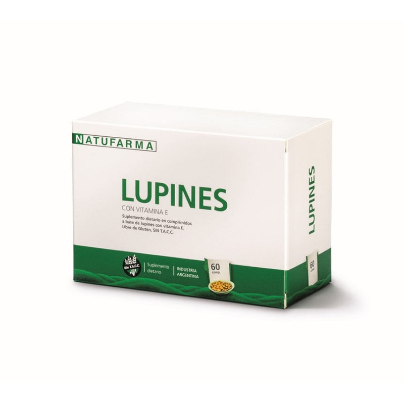 Natufarma Lupines Cough Reliever - 60 Tablets with Natural Ingredients for Safe and Effective Relief