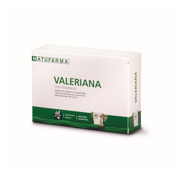 Natufarma Valerian Sleeping Aid: Non-Habit Forming, Fast Acting, 40 Tablets - Money Back Guarantee