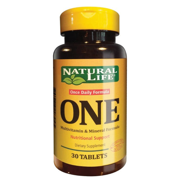 Natural Life One Dietary Supplement ‚30 Tablets Ea. ‚Supports Overall Wellness & Vitality