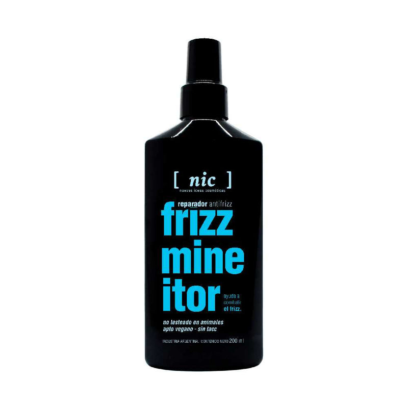 Nic Frizzmineitor Antifrizz Repair Treatment - 200ml / 6.76fl oz - Fight Frizz & Static Hair, Gives Shine & Docility