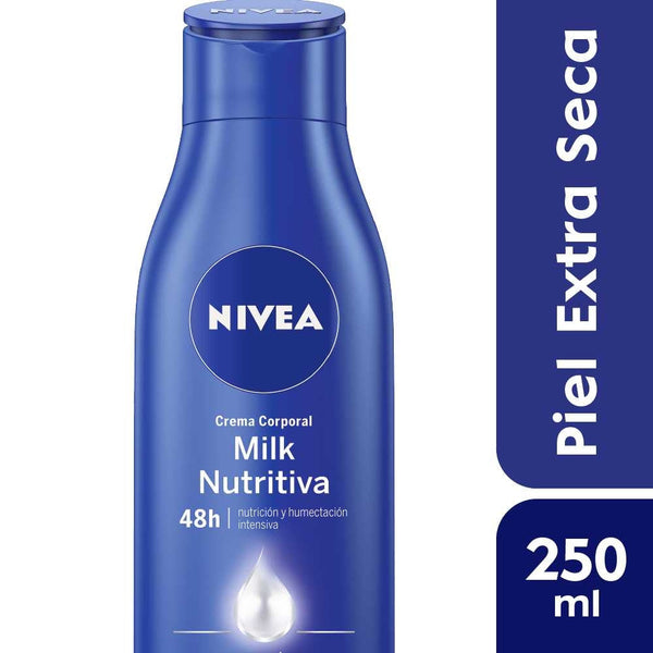 Nivea Soft Milk Extra Dry Skin Body Cream (250Ml / 8.45Fl Oz): Lightweight, Vitamin E Enriched, Non-Greasy Hydration for Sensitive Skin