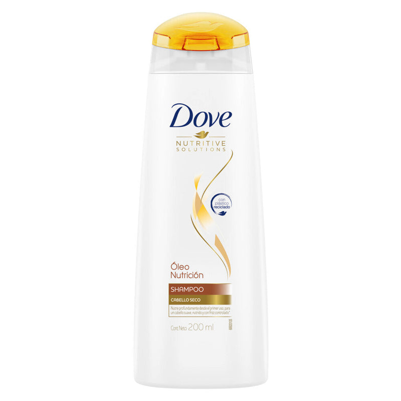 Nourish and Moisturize Hair with Dove Oil Shampoo Superior Nutrition (200ml/6.76fl oz)