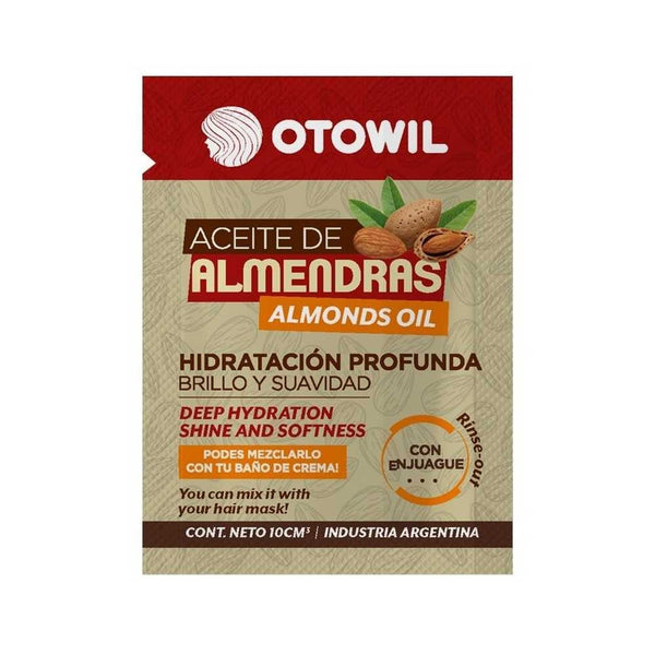 Otowil Hair Treatment Almond Oil: 24 Sachets for Deep Hydration and Shine