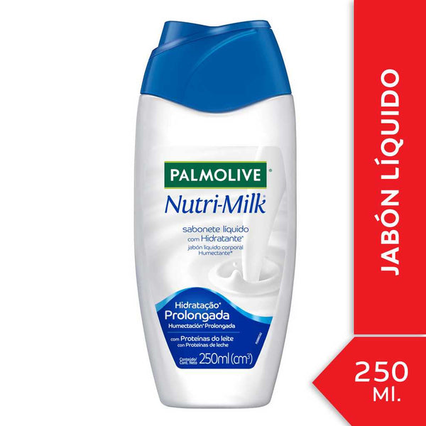 Palmolive Nutri Milk: A Unique Blend of Milk Proteins, Vitamins & Moisturizers for All Skin Types (250Ml / 8.45Fl Oz)