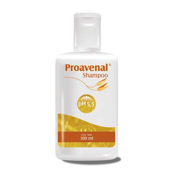 Paraben-Free, Sulfate-Free, Dye-Free & Silicone-Free Proavenal Shampoo with Vitamin E & Provitamin B5 - 300ml/10.14fl Oz - Ideal for Frequent Use & Hypoallergenic
