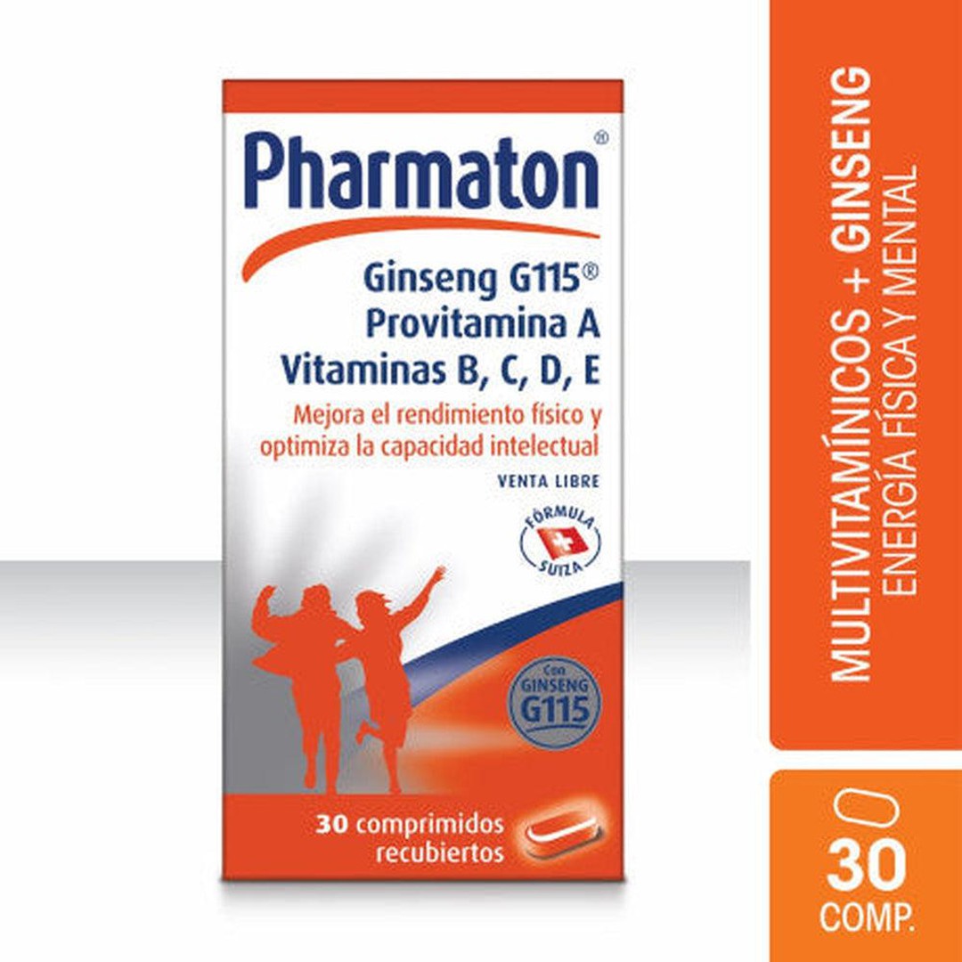 Pharmaton Complex with Ginseng G115: Unleash Your Full Potential &amp; Energy (30 Units)