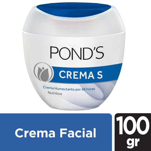 Pond's Facial Moisturizing Cream S: Hydrate & Soothe Dry Skin with Natural Ingredients 100G / 3.52Oz