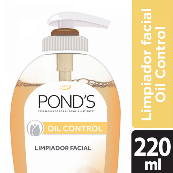 Pond's Oil Free Facial Cleanser: A Gentle, Non-Comedogenic Daily Cleanser for All Skin Types 220Ml / 6.76Fl Oz
