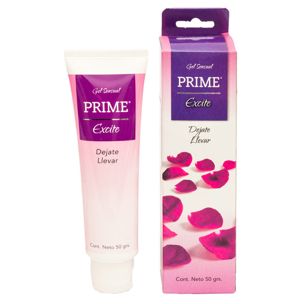 Prime Excite Sensual Lubricant Gel 50G | Odorless, Hypoallergenic, Non-Toxic, Compatible with Sex Toys & Long-Lasting