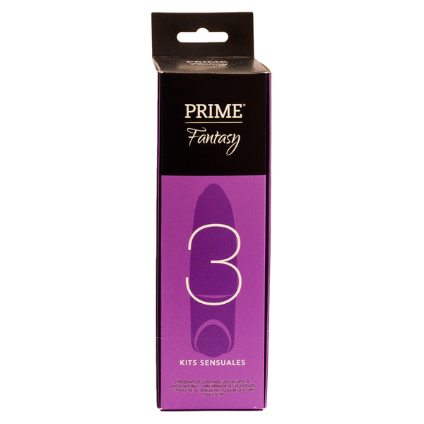 Prime Sensual Fantasy 3 Kits - 3 Prime Studs, 1 Mini Vibrator, 5 Speed Massager & More