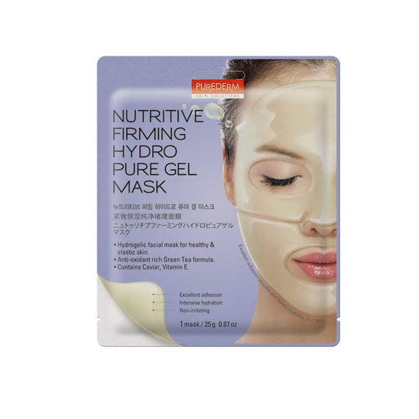Purederm Nourishing & Firming Hydrogel Mask: Natural Ingredients for Refreshing Skin (1 Unit)