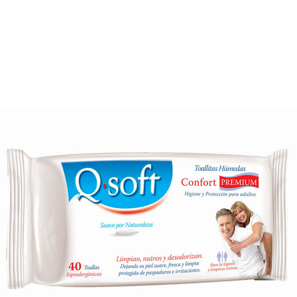Q Soft Premium Comfort (40 Units Ea.) - Hypoallergenic, Anti-Microbial, Antibacterial & More