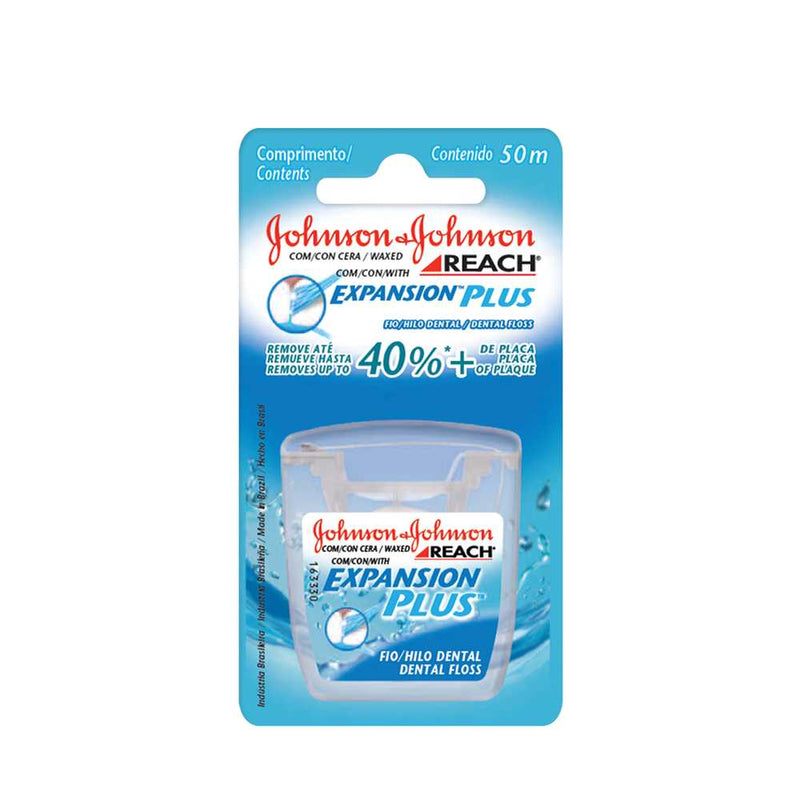 Reach Expansion Plus Dental Floss: Superior Plaque Removal, Glide, and Fluoride Protection