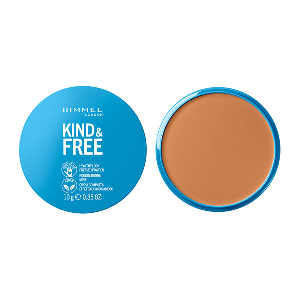 Rimmel Compact Makeup Powder Tone 040 - Hypoallergenic & Dermatologically Tested for All Skin Types