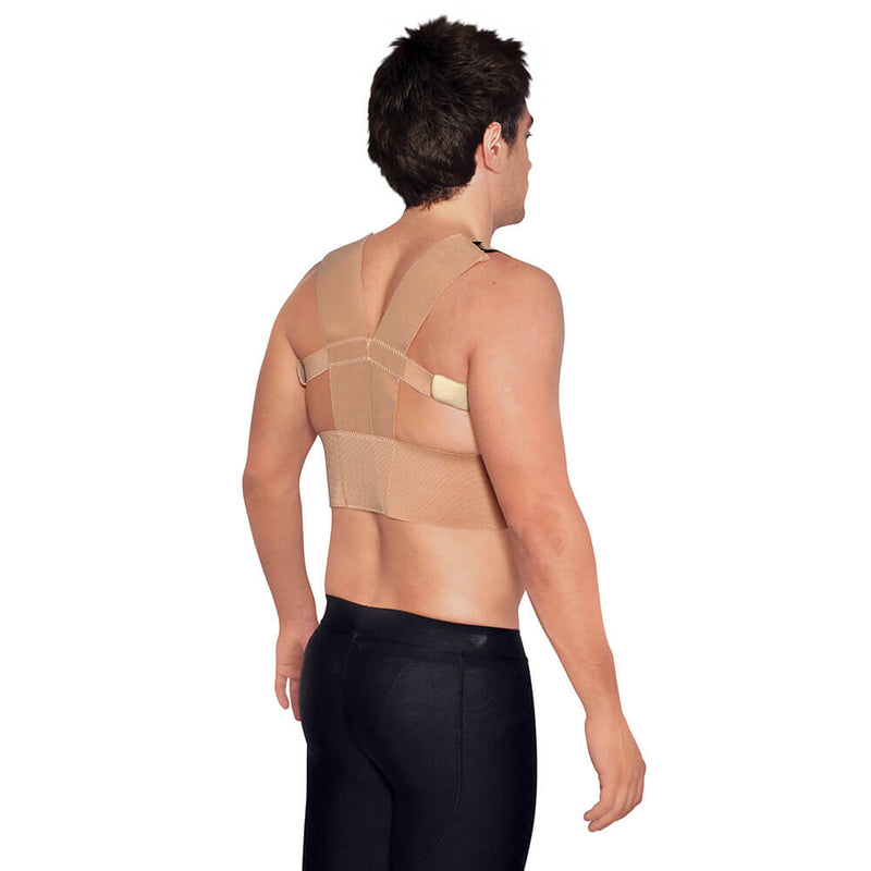Small Back Support for Body Care - Ergonomic Design with Adjustable Straps, Breathable Fabric & Contoured Shape