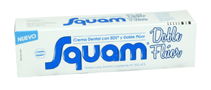 Squam Toothpaste with EDs* and Double Fluoride: Strengthen Teeth and Gums, Fight Tartar and Plaque, Whiten Teeth!