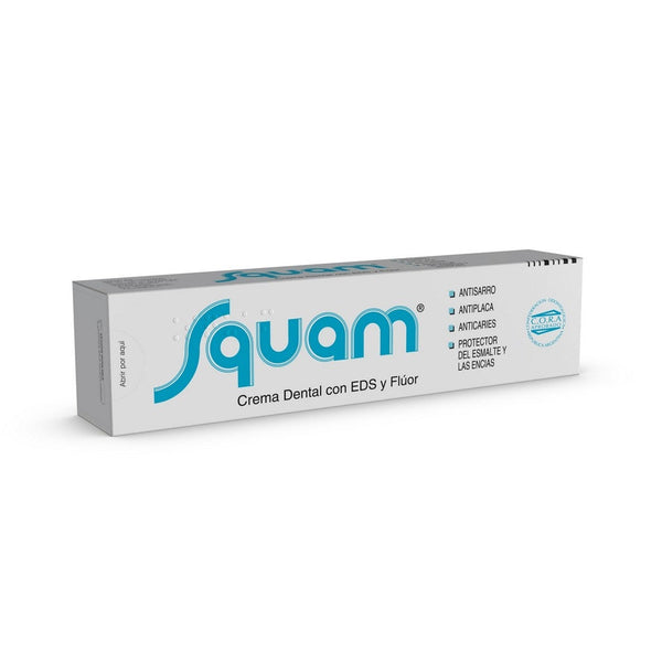 Strengthen Tooth Enamel with Squam Anti-Caries Toothpaste and Enamel Protector with EDs and Fluoride (120 Gr / 4.06Oz)
