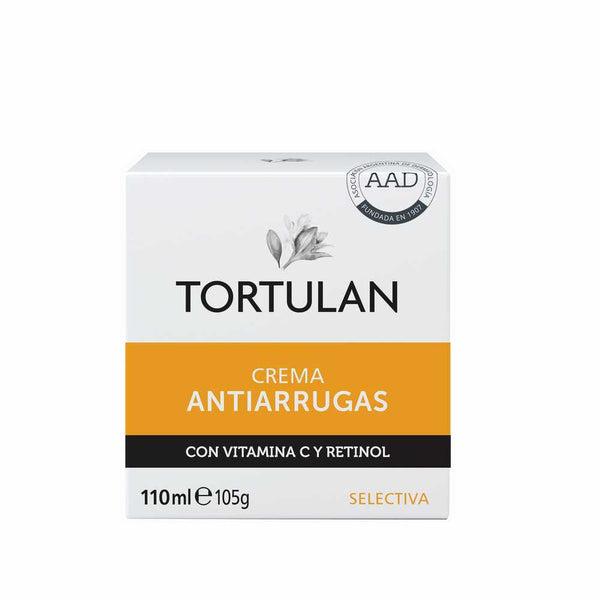 Tortulan Anti Wrinkle Cream with Vitamin C and Retinol - 110ml / 3.71fl oz - Reduce Wrinkles, Protect Skin, Moisturize & Hydrate