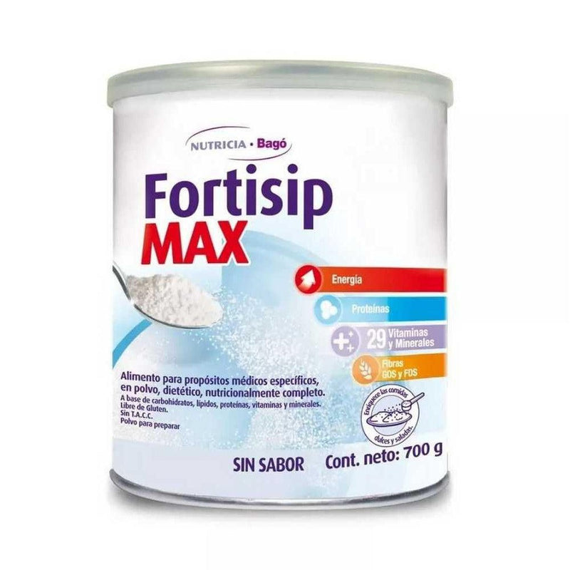 Vanilla Fortisip Maximum Energy Neutral Powder Nutritional Supplement 700g/24.69 Oz - Gluten Free, Halal Certified, Kosher Certified