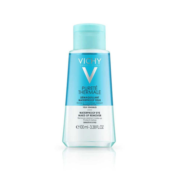 Vichy 2 Phase Eye Makeup Remover - 100Ml / 3.38Fl Oz - Fragrance-Free, Hypoallergenic, Non-Greasy