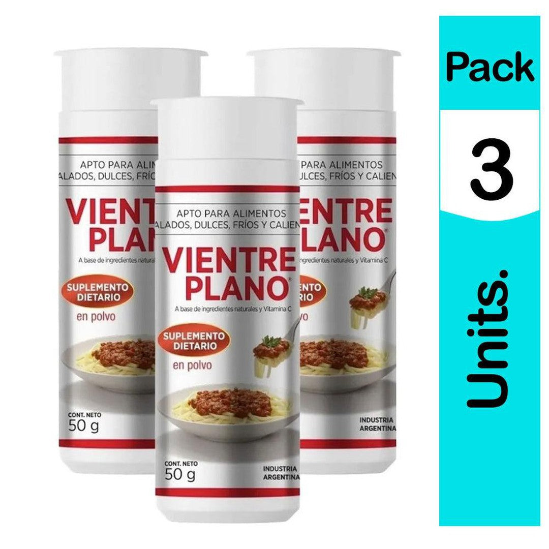Viente Plano Dietary Supplement Natural Weight Loss with Phaseolus Vulgaris & Vitamin C (50 G / 1.76 Oz Each)