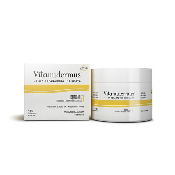 Vitamidermus Intensive Repair Cream: 48h Deep Hydration for Sensitive Skin (200gr/6.76oz)