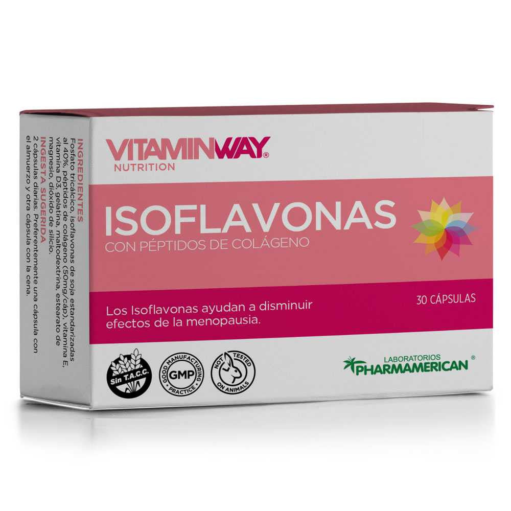 Vitamin Way Isoflavones Supplement (30 Tablets) - 40% Standardized Soy Isoflavones