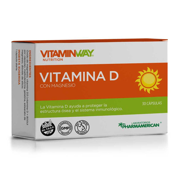 Vitamin Way Vitamin D3 Supplement - 2,000 IU | 30 Tablets | Non-GMO & Gluten-Free