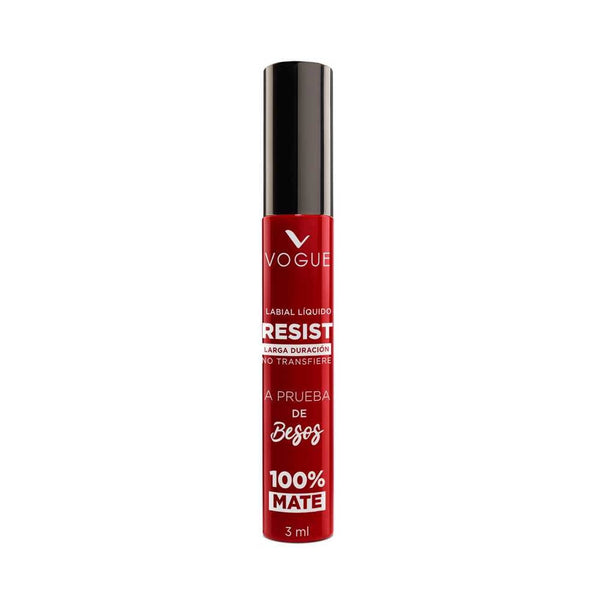 Vogue Resist Powerful Lipstick - 14 Hour Long-Lasting Wear, 100% Matte Finish, Transfer-Resistant 3Ml / 0.10Fl Oz